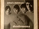 JOHN'S CHILDREN DESDEMONA UK 1ST PRESS TRACK 45 PICTURE SLEEVE MARC BOLAN 1967