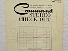 Command Records Stereo Check Out lp, 1960,EASY ACCURACY & DEMOS,GATEFOLD,EXC. C
