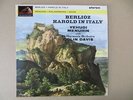 ASD 537 W/G Yehudi Menuhin Berlioz Harold in Italy Colun Davis UK LP NM