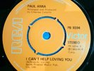 Paul Anka - When We Get There / I Can't Help Loving You - Northern Soul 45