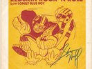 BILLY HANCOCK - Redskin Rock 'N Roll/Lonely Blue Boy (with Sam Huff Autograph)