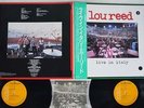 LOU REED LIVE IN ITALY RCA RPL-3046,7 Japan OBI VINYL 2LP