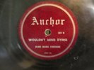 Wouldn't Mind Dying Blind Mamie Forehand-Rare 78 Record