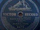 HERBERT L CLARKE  10' VICTOR 1-sided # 5674 - 78 rpm Sounds from the Huds 78 RPM