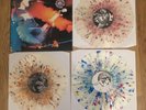 PINK FLOYD PIGS IN THE GARDEN 3 X LP MULTICOLOR VINYL SPLATTER
