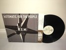 REM R.E.M Automatic For The People LP & inner Warner 1992 UK EU 1st Press NM/EX+