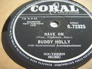 BUDDY HOLLY* RAVE ON / TAKE YOUR TIME * VG