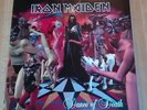 IRON MAIDEN DANCE OF DEATH DOUBLE PICTURE DISC LP powerslave,piece of mind,tour