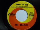 Beatles - Ticket To Ride  MINt/M-  1964  ORIGINAL  STAMPED MATRIX