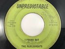 RARE The Parliaments - I Found Out/She Loves Only Me UNPREDICTABLE 691M-9745 VG+