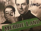 THE GOOD, THE BAD & THE QUEEN - MERRIE LAND GREEN VINYL LP - SIGNED