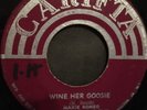 MAX ROMEO KING CANNON Wine Her Goosie / Fire Ball 45rpm 7