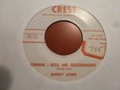 BUDDY LOWE UMMM- KISS ME GOODNIGHT / LOIE  1958 USA CREST PROMO  ROCKABILLY