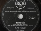 RARE- ELVIS PRESLEY - CRAWFISH / TROUBLE - 78 RPM -SOUTH AFRICA - EXCELLENT COND