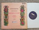 CX 1479 (no stereo issue)  Gieseking plays Mendelssohn songs without words
