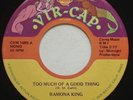Funk Fuzz Soul Bay Area RAMONA KING Too Much Of A Good Thing NM VIR-CAP 45 HEAR