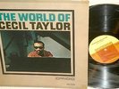 CECIL TAYLOR:the World of Cecil taylor (with A. SHEPP)1960*CANDID USA ORG MONO
