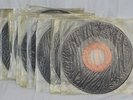Vtg Seeburg Records Background Set of 20 Store Stock Basic Music Library Sleeves