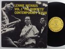 LENNIE NIEHAUS Vol. 1 The Quintets CONTEMPORARY LP VG++ mono