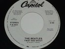 The Beatles Twist And Shout 45 RPM WHITE LABEL PROMO RECORD