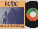AC/DC * Rosie * 1977 Belgian 45 * Bon Scott * HEAVY METAL ACDC *
