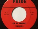 R&B 45 Uniques ?– I'm So Unhappy / It's Got To Come From The Heart DOO WOP EXC