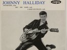 JOHNNY HALLYDAY/HALLIDAY FOLLEMENT T'AIMER RARE 45/PS 7' EP VOGUE BLEU