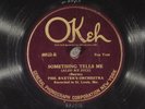 78 RPM -- Phil Baxter's Orchestra, Okeh 40522, E- St. Louis Territory Jazz