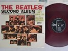 BEATLES SECOND ALBUM ODEON OR-8027 Japan Red Vinyl VINYL LP