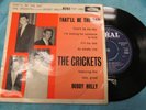 THE CRICKETS FEATURING THE LATE GREAT BUDDY HOLLY  EP 1963 CORAL FEP 2062