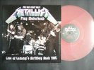 Metallica play motorhead live rare. Red colour limited bomber kill ride master