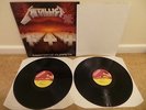 METALLICA - Master Of Puppets(UK 1987 DOUBLE VINYL ALBUM + POSTER / MINT )