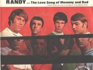 HAPPENINGS--PICTURE SLEEVE + 45---(RANDY)--PS--PIC--SLV