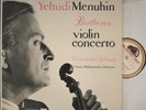 Menuhin+Silvestri. Beethoven (Violin concerto). HMV ASD 377 w/g. NM