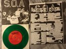 SOA No Policy S.O.A. MINOR THREAT BLACK FLAG TEEN IDLES ROLLINS DISCHORD GREEN
