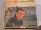 45 tours dédicacé de Claude FRANCOIS