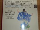 Cluytens RAVEL Complete Orchestral Works 2 Daphnis et Chloe - Angel 36109 SEALED