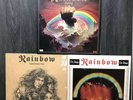 RAINBOW SET RISING LONG LIVE ROCK & ROLL ON STAGE live Vinyl Record Album Lp