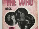THE WHO 7'' Dogs FRANCE Polydor 421196 rare COVER French 45t EP