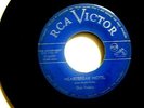 45 rpm # 29 Elvis Presley-Heartbreak Hotel on Blue Canadian