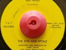 THE STIX AND STONZ - Bad News/Gator Tails - Pat - Rare Florida Garage 45 - EX