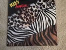 Kiss Animalize Vinyl (Polygram 1984) with HYPE STICKER & RARE NEWS CLIPPINGS
