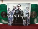 THE MATRIX Music From Motion Picture 2 LP LED Green/Black Marble Vinyl rammstein