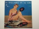 RARO 16 GIRI 16 BALLABILI LITTLE TONY (4 BRANI) MARINO MARINI DURIUM ITALY 1959