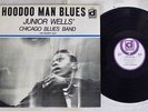 JUNIOR WELLS' CHICAGO BLUES BAND HOODOO MAN BLUES DELMARK PA-6215 Japan VINYL LP