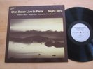 Chet Baker Live In Paris - Night Bird LP Circle Germany Karl Ratzer Ultrasonic