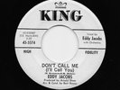 Eddy Eddie Jacobs - Don't Call Me / Why Don't You Make Up Your Mind (Soul/R&B 45