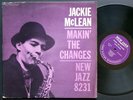 JACKIE MCLEAN Makin' The Changes LP NEW JAZZ NJLP 8231 RVG DG MONO Mal Waldron