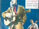 Elvis Presley - Loving You - Teddy Bear - Rare Blue Labels RCA ITALY 1957 7