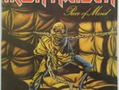 IRON MAIDEN Parte Cerebral (Piece Of Mind) 1983 MEXICO ORG Metal LP NWOBHM VG+